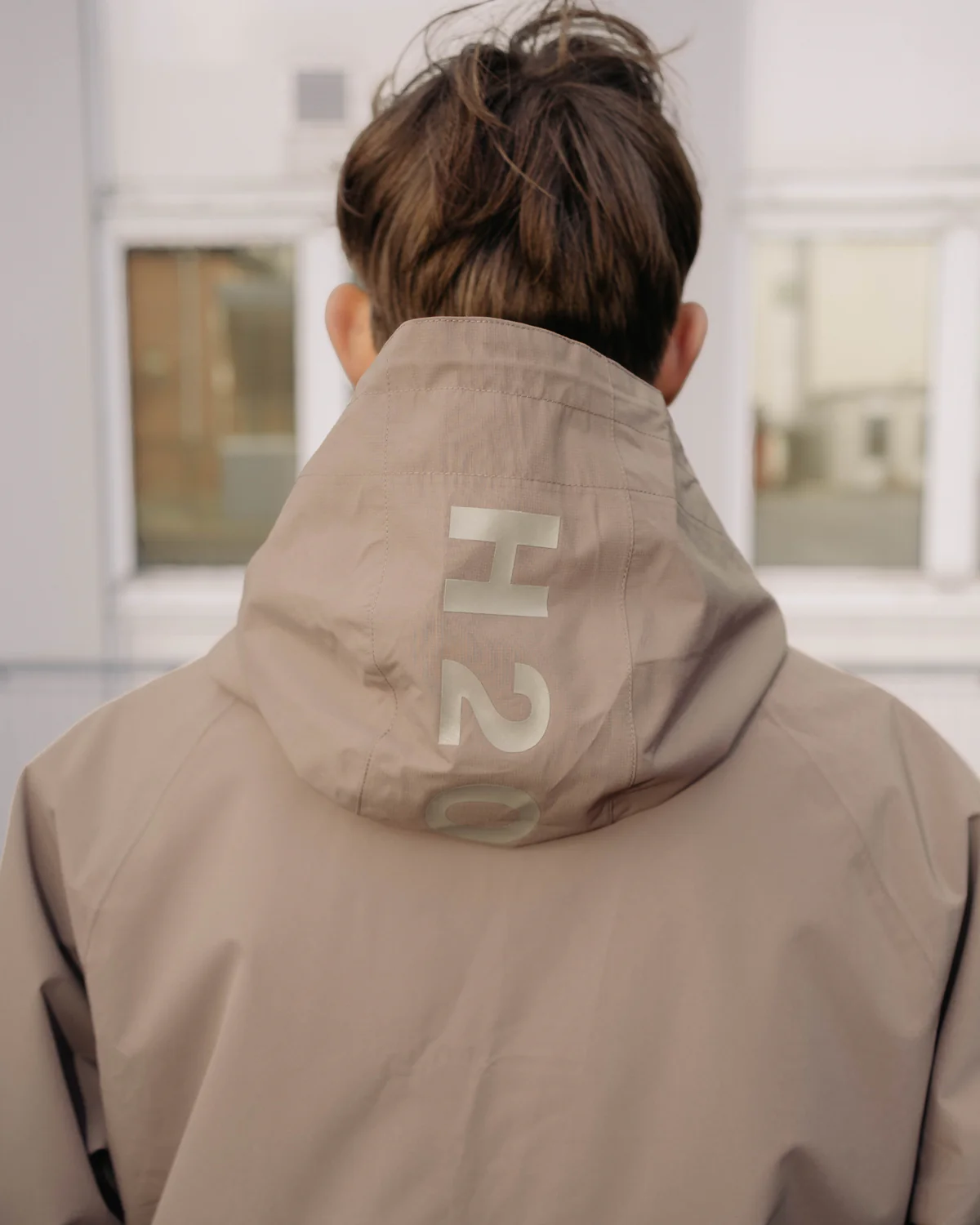 Rømø LW Rain Jacket Packable - Dusty Oak - Image 4