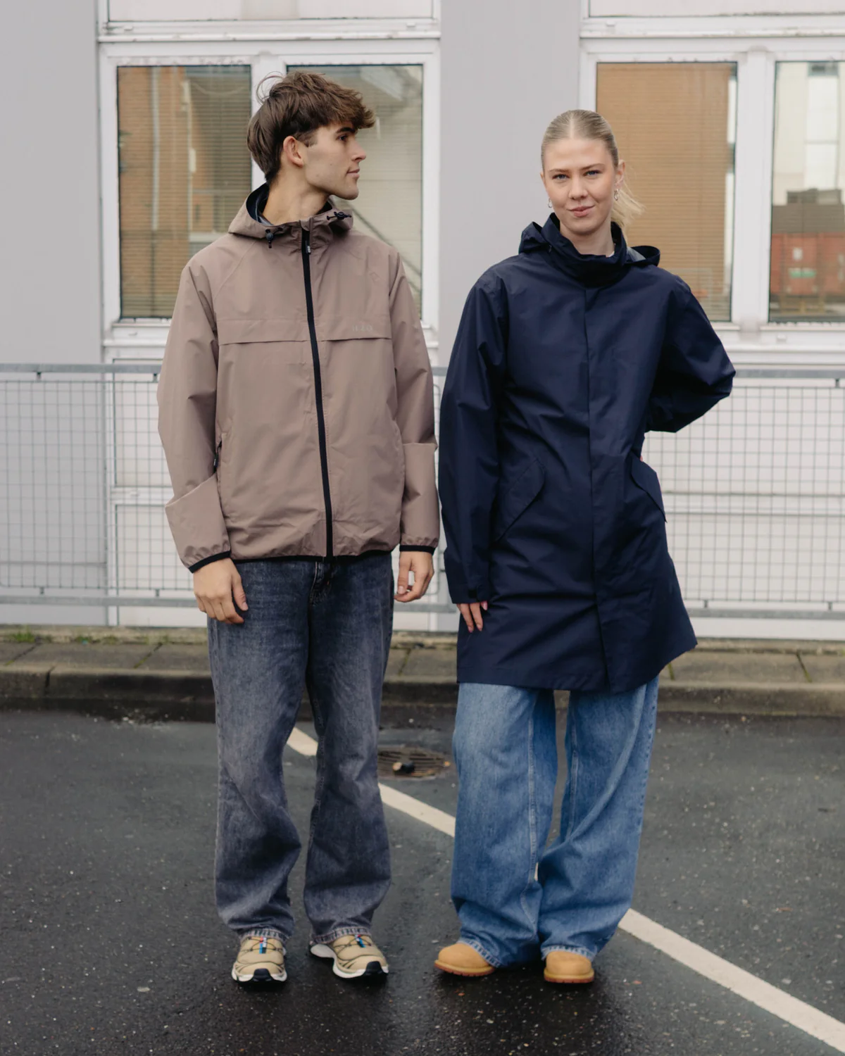 Rømø LW Rain Jacket Packable - Dusty Oak - Image 6