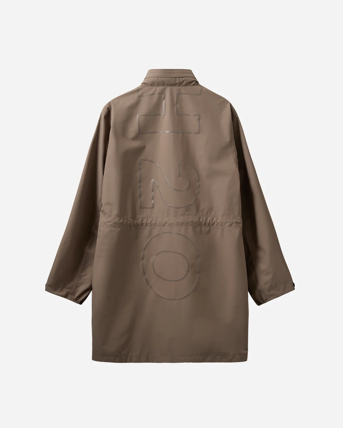 Rømø LW Rain Long Jacket - Dusty Oak - Image 2