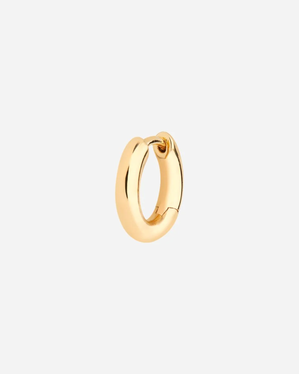 Slate 10 Huggie - Gold