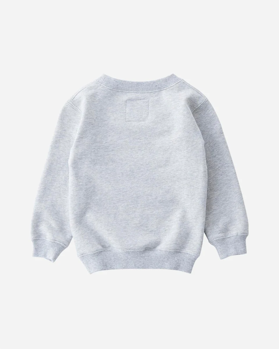 Teens Swirl Sweatshirt - Ash Heather - Image 2