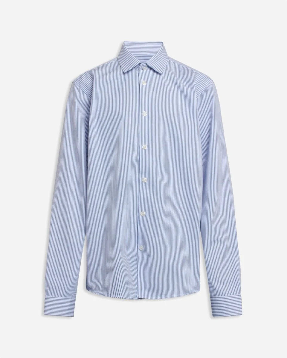 Tex Stripe Shirt - Blue