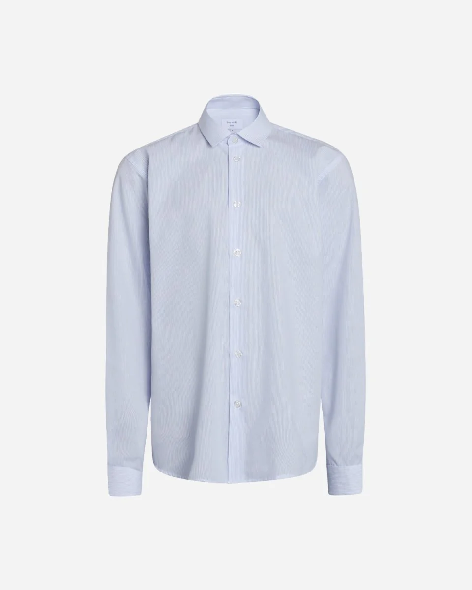 Tex Stripe Shirt - Light Blue