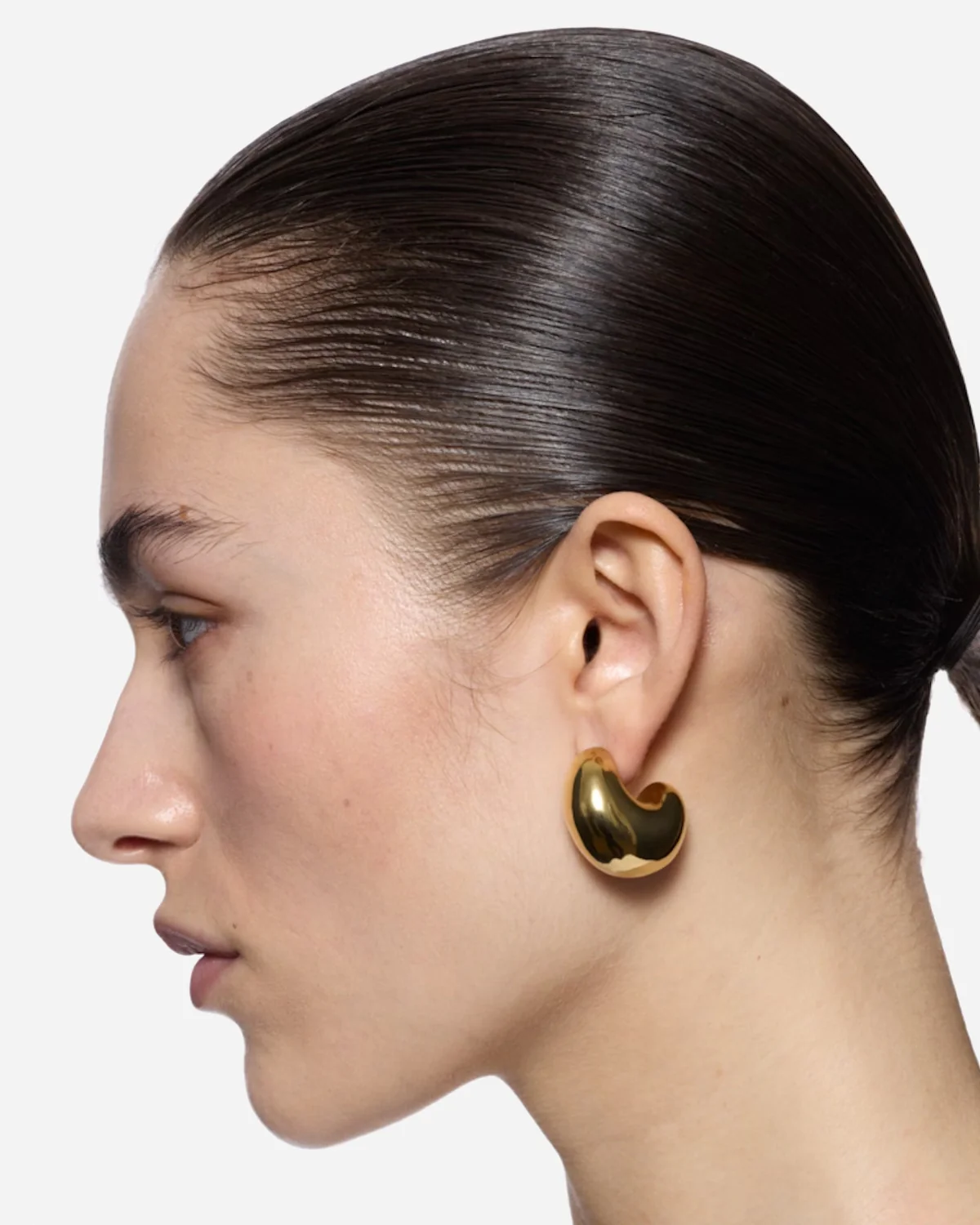 Tryvann Dome Earring - Gold - Image 2