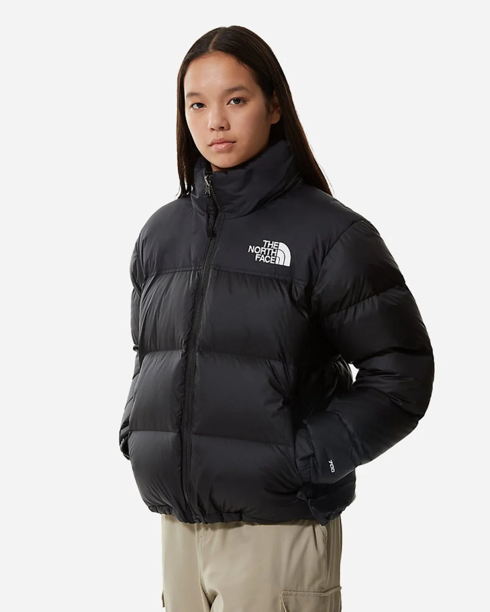 W 1996 Retro Nuptse Jacket - Black - Image 2