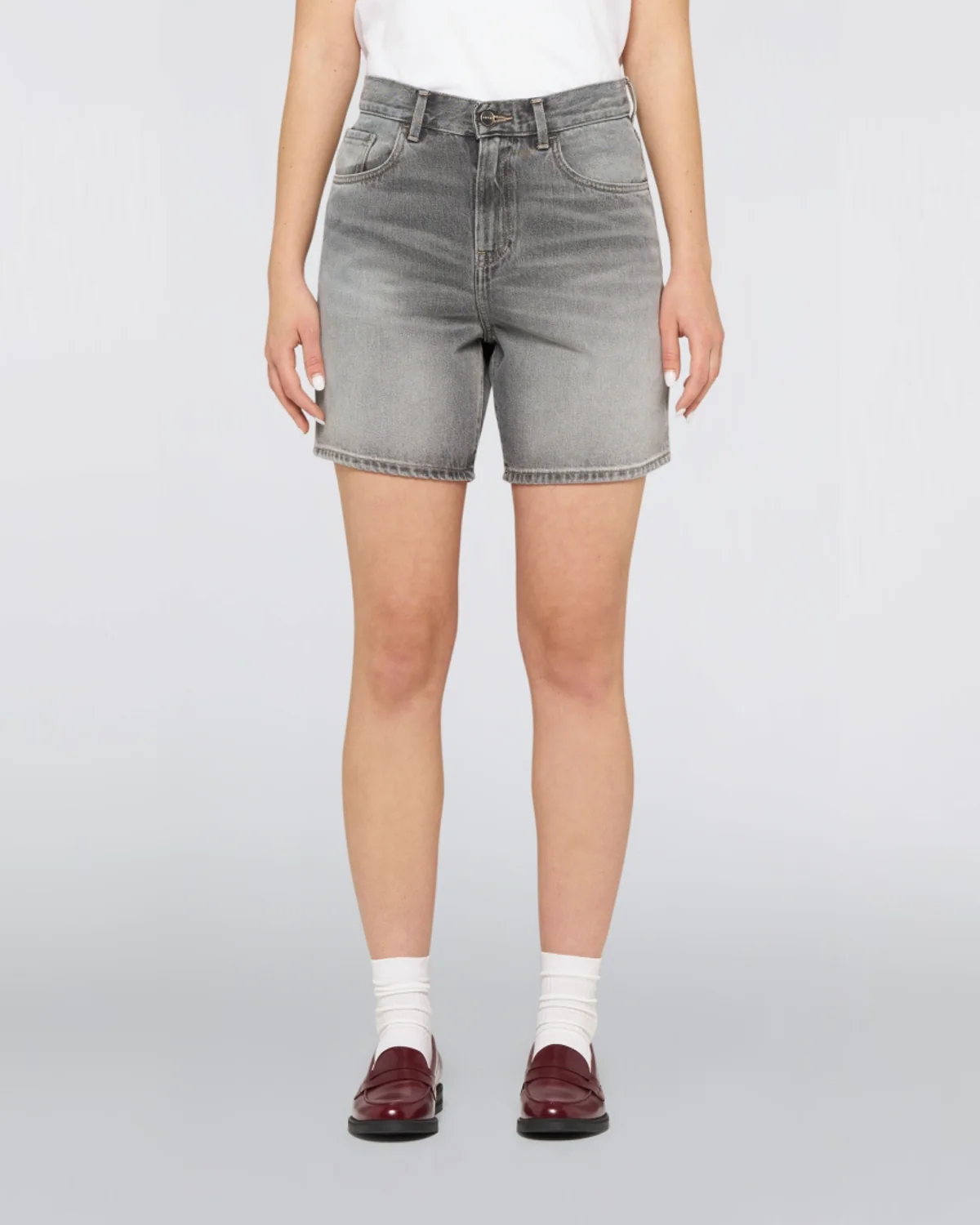 W' Cleo Short-Black - Moonstone Wash - Image 5