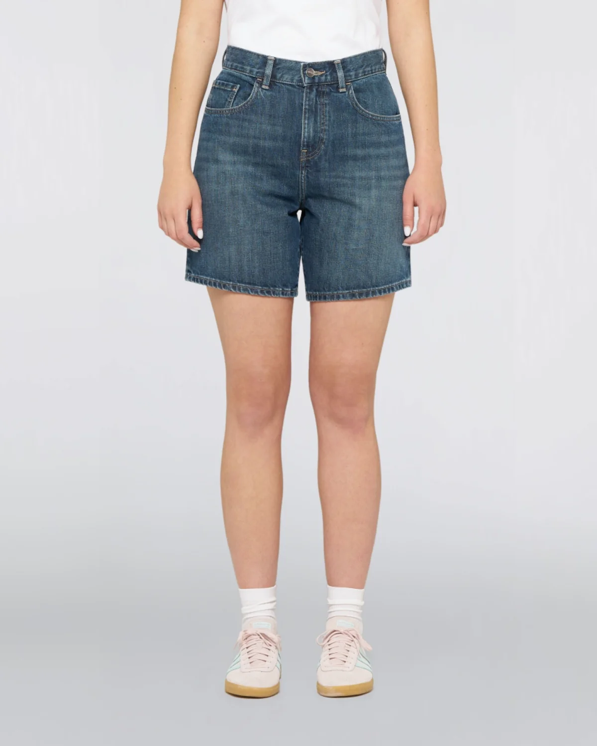 W' Cleo Short-Blue - Dipside Wash - Image 5