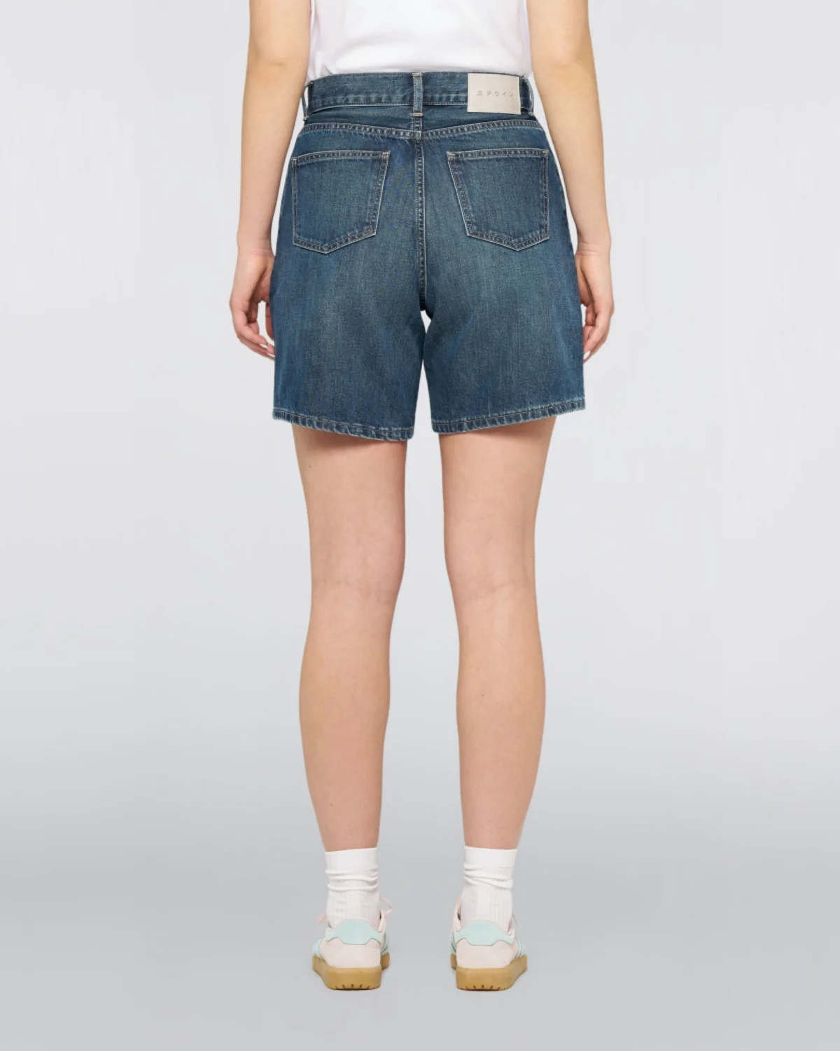W' Cleo Short-Blue - Dipside Wash - Image 6
