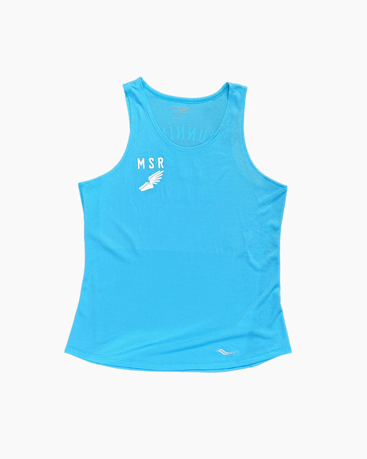 W Stopwatch Singlet - Blue Atoll