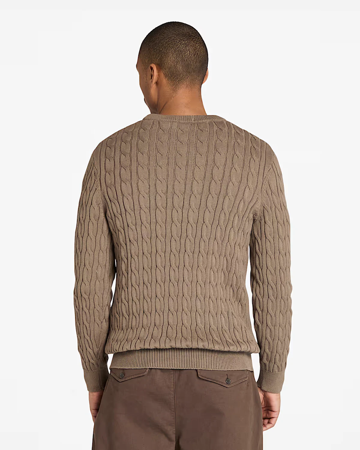 WLRV Cable Crewneck Sweater - Image 4