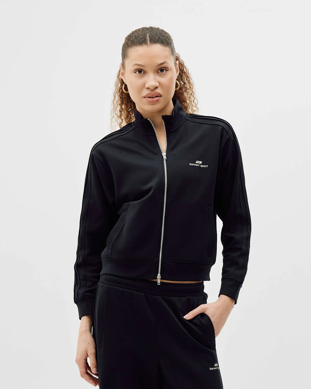 Wmns Track Lounge Jacket - Image 2