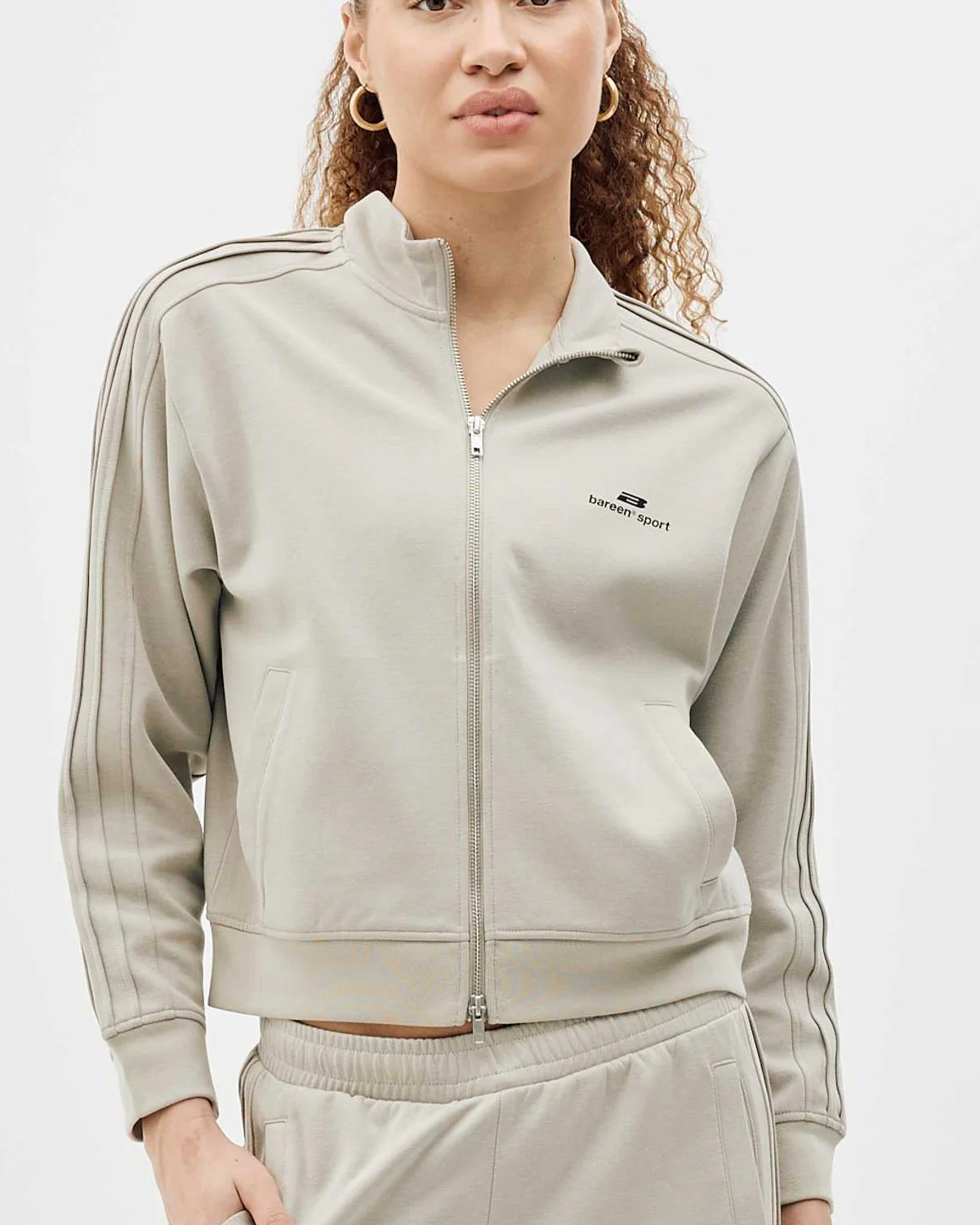 Wmns Track Lounge Jacket - Image 4