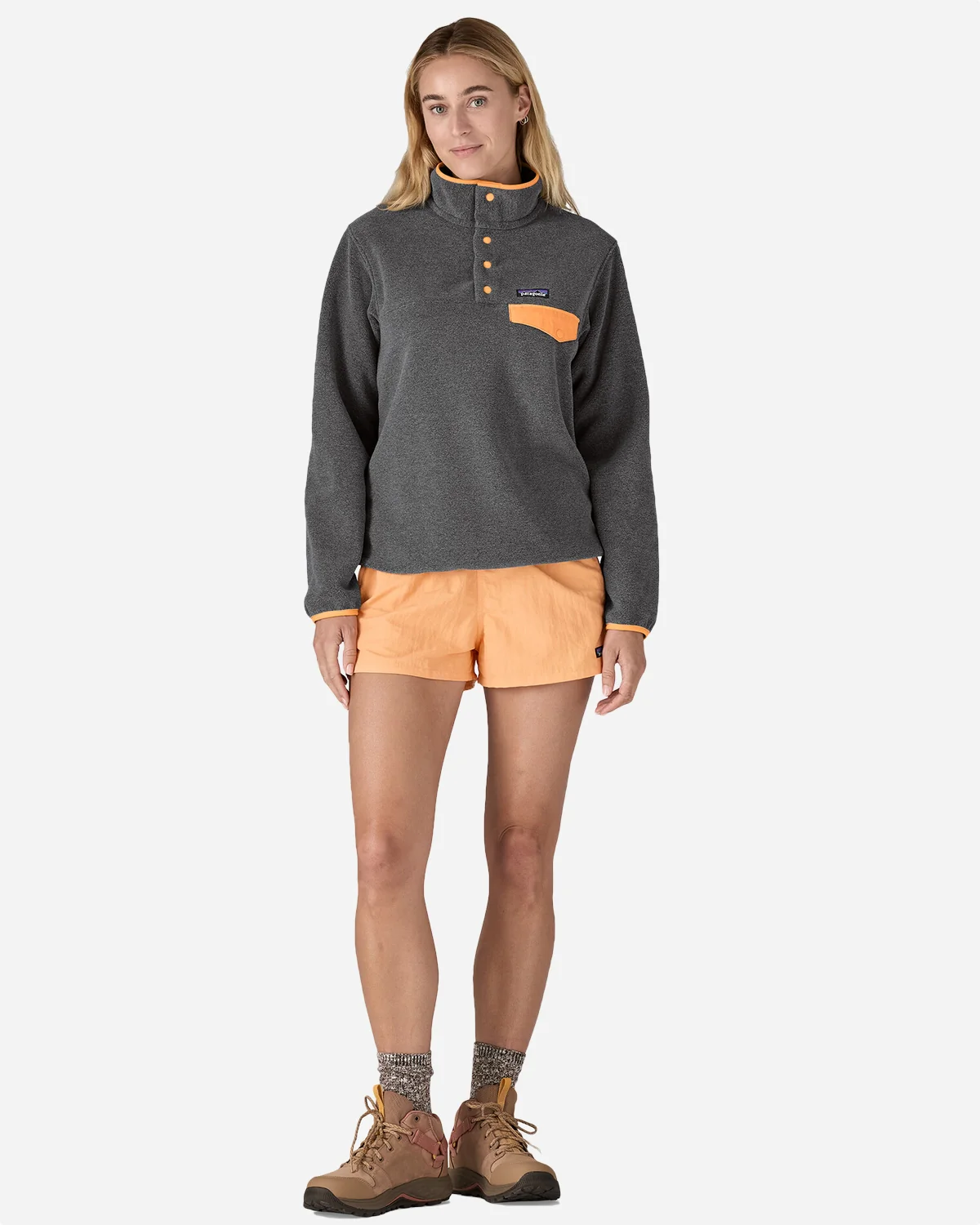W's LW Synch Snap-T P/O - Nickel w/Vivid Apricot - Image 4